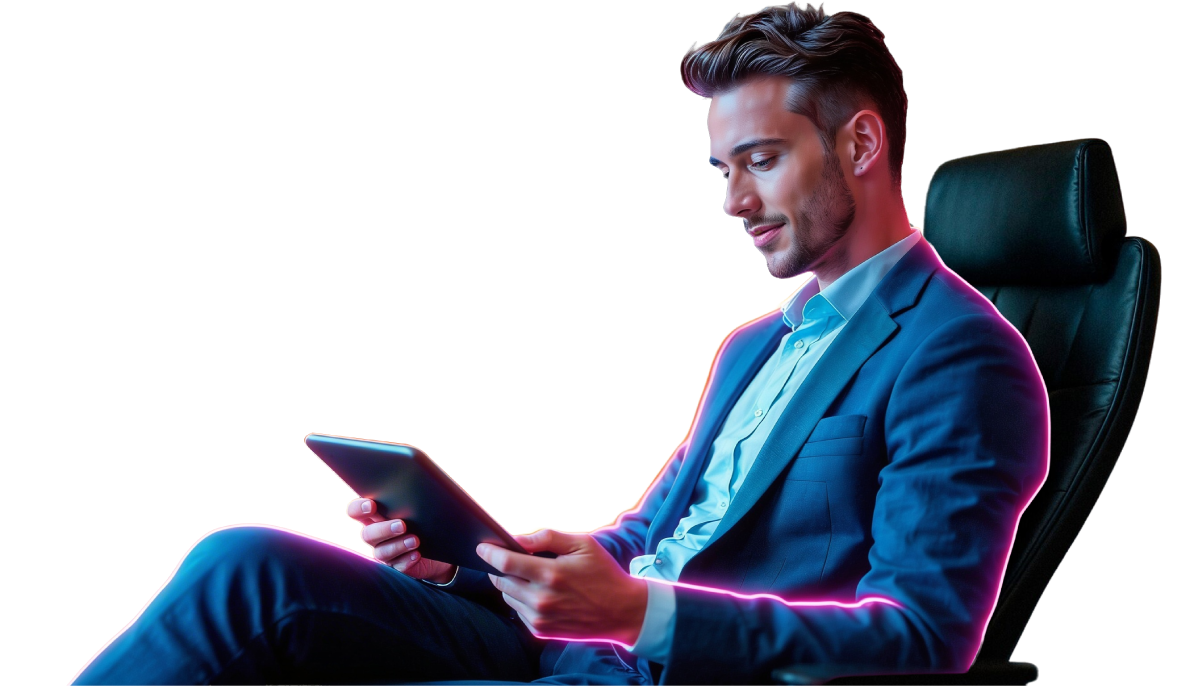 Haz crecer tu oferta empresarial Customer support agent in a Contact Center using specialized software to improve customer experience.